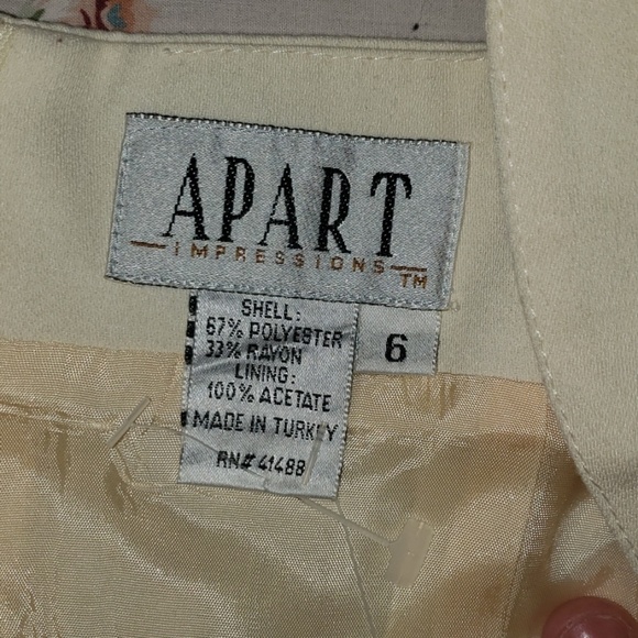 Apart Impressions Vintage Two Piece Formal Dress - Picture 4 of 8